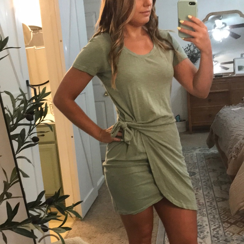 Sundry Wrap T-shirt Dress size 1